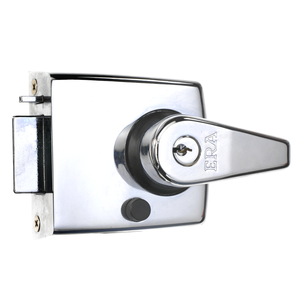 ERA 183 & 193 Deadlocking Nightlatch 60mm PC With Cylinder - Chrome Plated