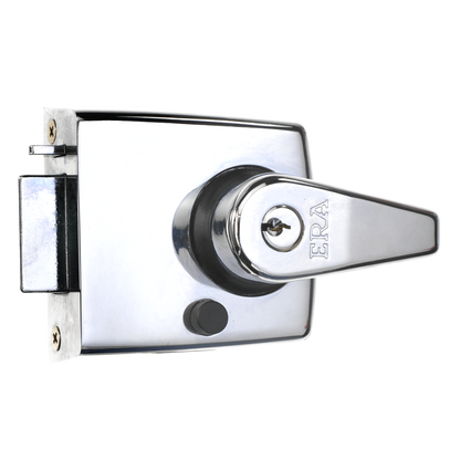 ERA 183 & 193 Deadlocking Nightlatch 60mm PC With Cylinder - Chrome Plated