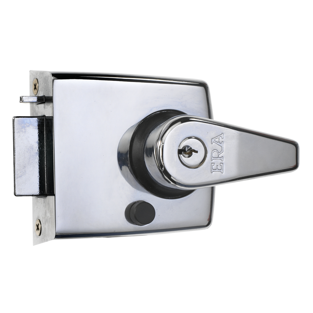 ERA 183 & 193 Deadlocking Nightlatch 60mm With Cylinder - Satin Silver