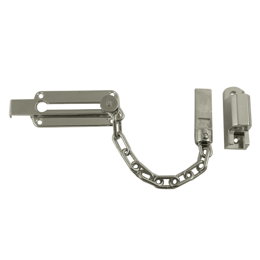 Hiatt 187 & 188 Locking Door Chain KD Pro - Chrome Plated