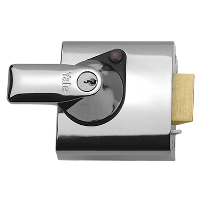 YALE PBS1 & PBS2 Auto Deadlocking Nightlatch 60mm Pro - Chrome Plated