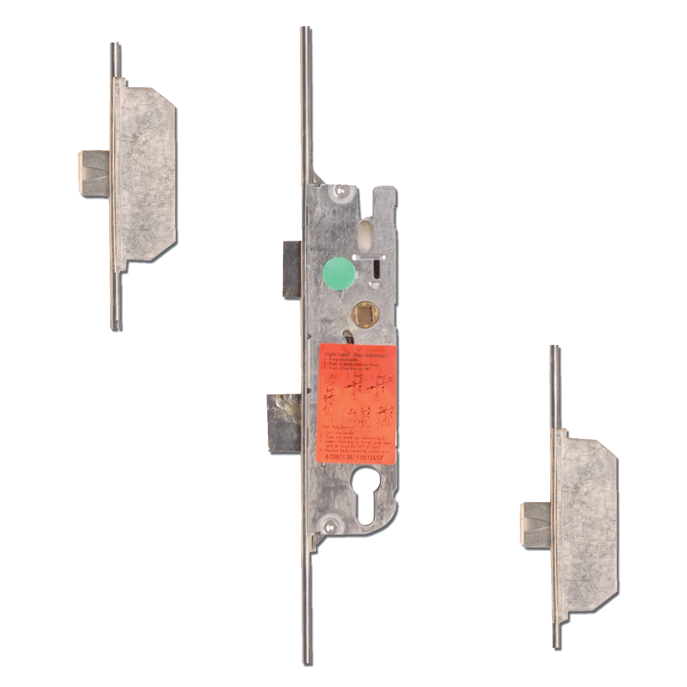 GU Fast Lock Lever Operated Latch & Deadbolt - 2 Dead Bolt 35/92