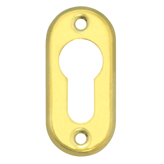 CISA 06012 Escutcheon 1 Pair - Satin Brass