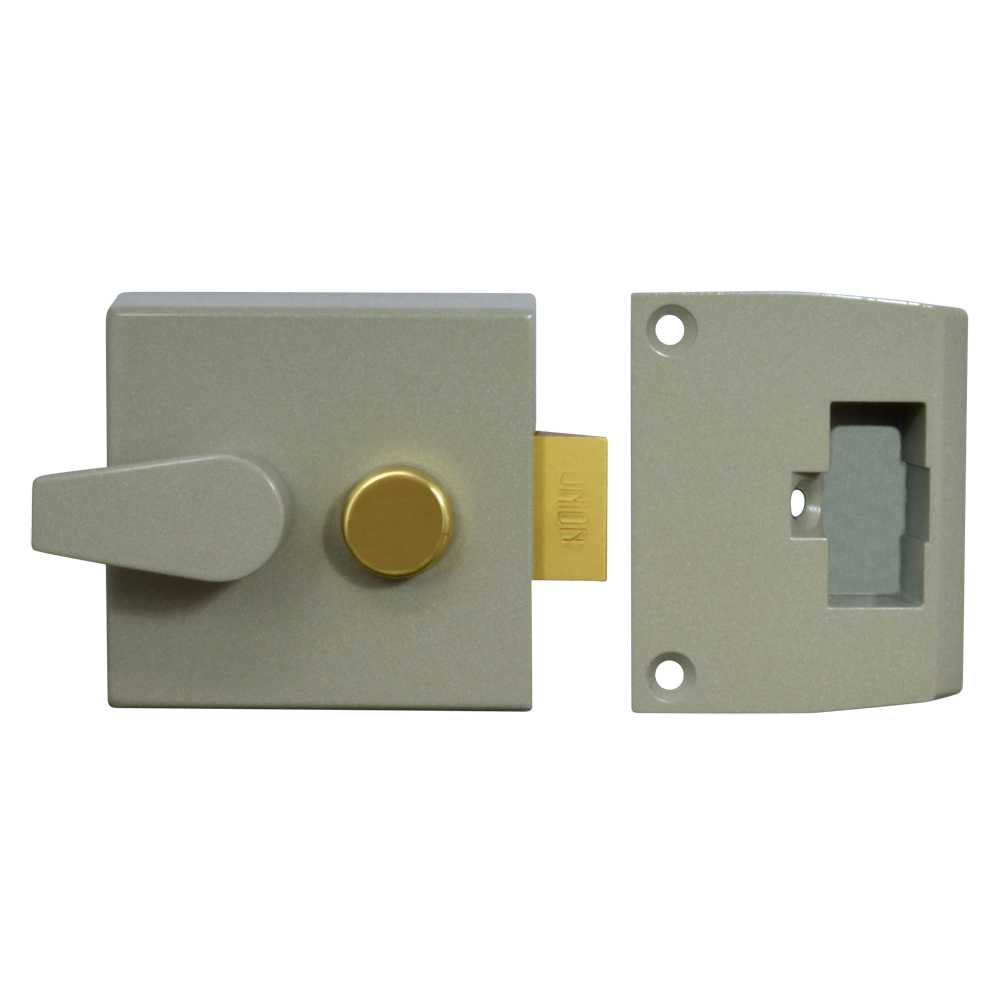 UNION 1026, 1027 & 1028 Non-Deadlocking Nightlatch 1026 50mm CG Case Only - Champagne Gold