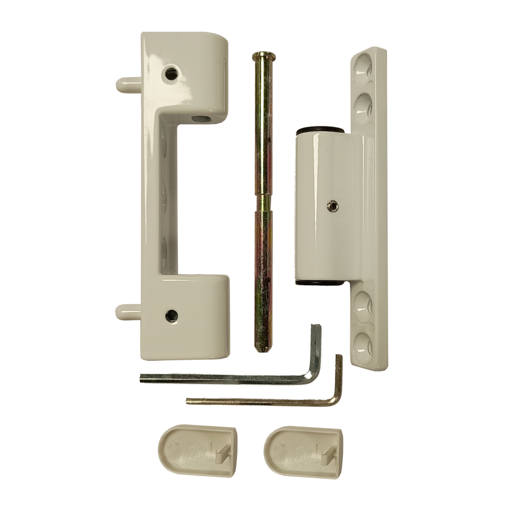 FAB & FIX DHSWH UPVC Door Hinge 5° - White