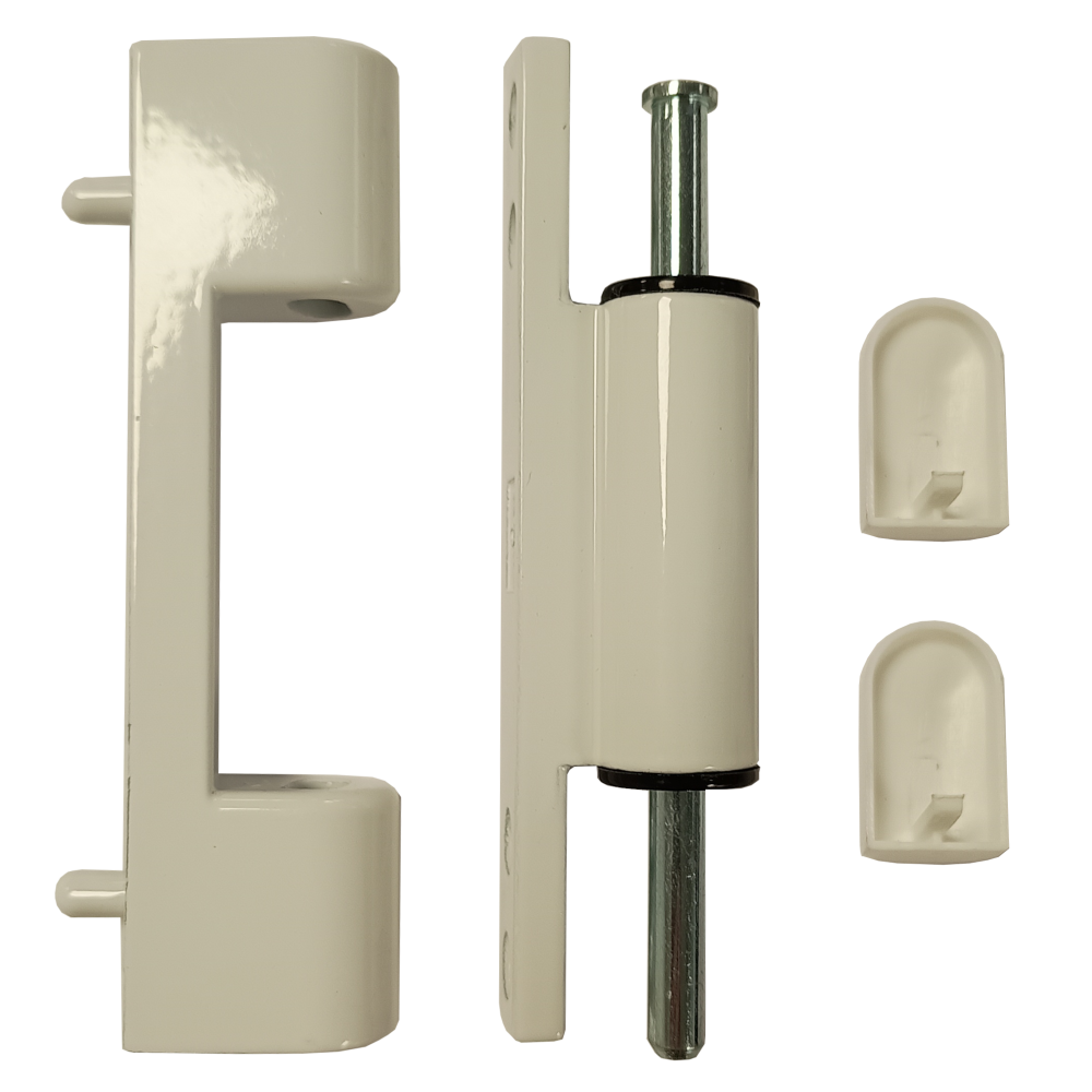 FAB & FIX DHSWH UPVC Door Hinge 0° - White