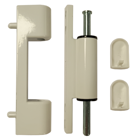 FAB & FIX DHSWH UPVC Door Hinge 0° - White