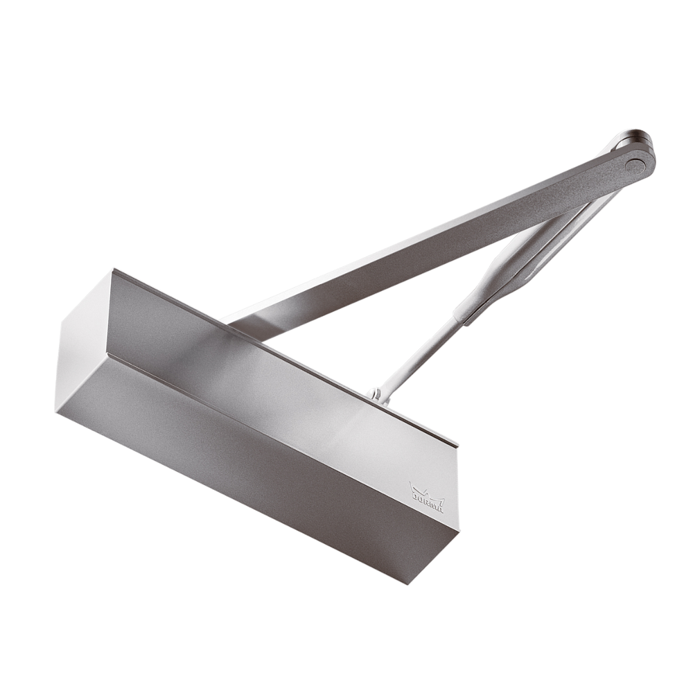 DORMAKABA TS71EN Size 3-4 Overhead Door Closer Silver Enamelled