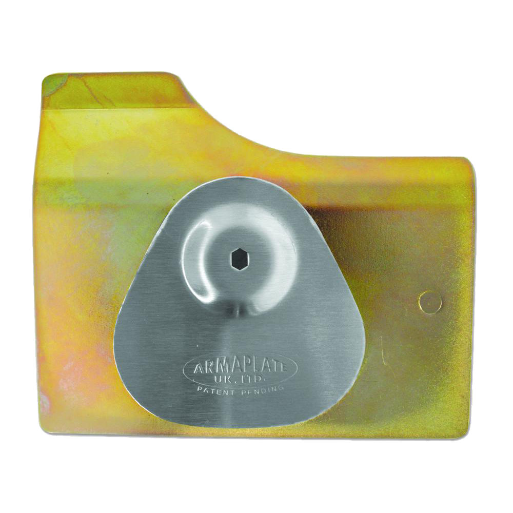 ARMAPLATE Ford Escort Lock Protector Offside Front