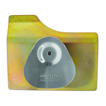 ARMAPLATE Ford Escort Lock Protector Offside Front