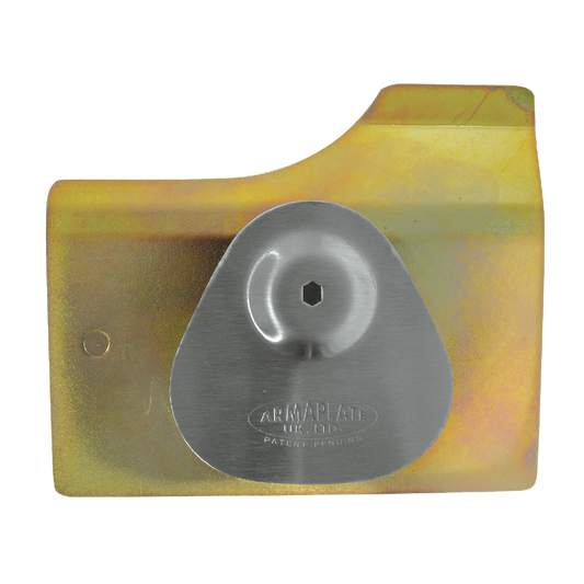 ARMAPLATE Ford Escort Lock Protector Nearside Front