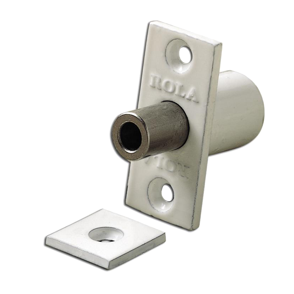 BRAMAH R1 ROLA Retractable Sash Window Stop 14mm R1/06 - White