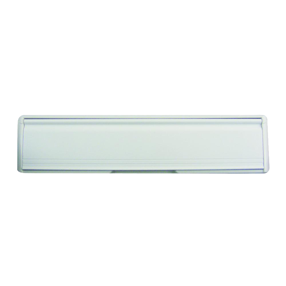 WELSEAL UPVC Letter Box 305mm Wide White