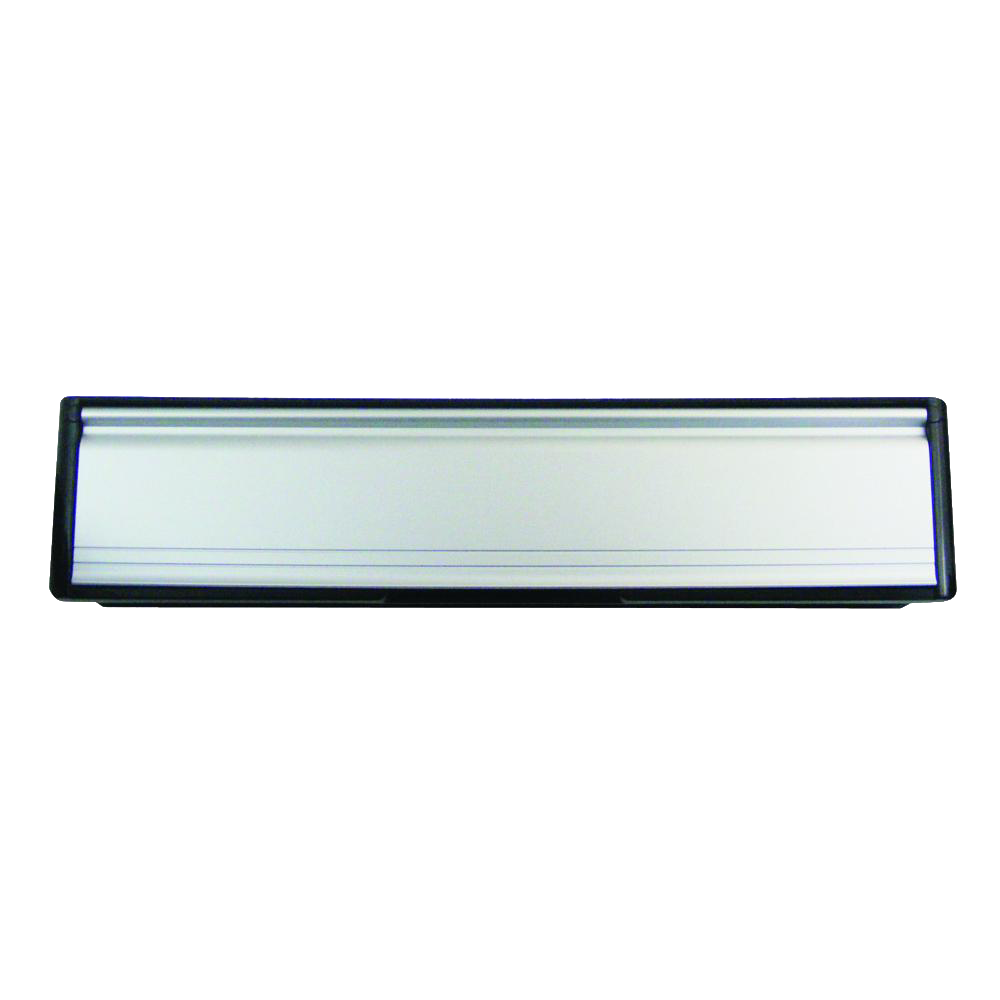 WELSEAL UPVC Letter Box 305mm Wide Silver