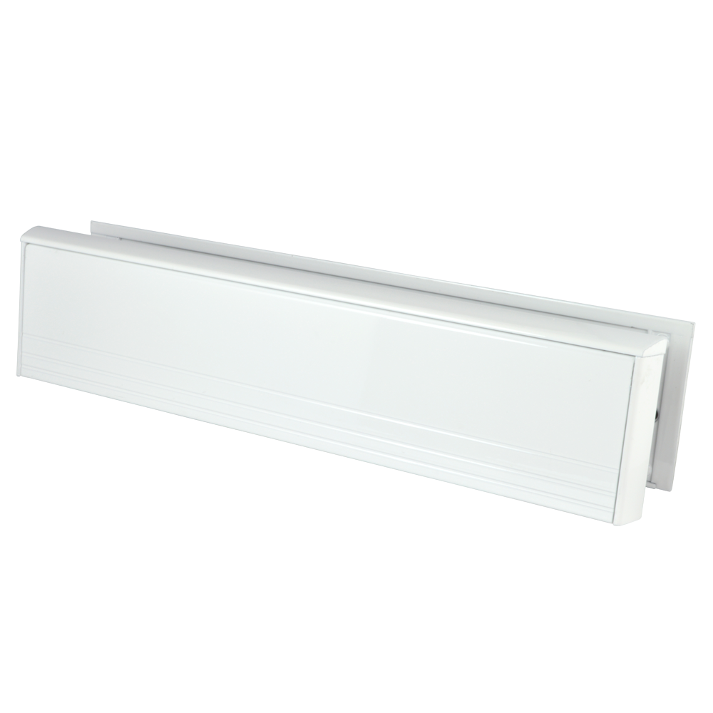 YALE Postmaster Aluminium Letter Box 305mm Wide White