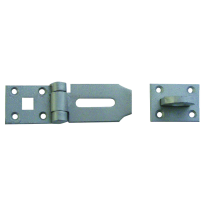 HORLYN & CO HD06, HD08 & HD010 Heavy Duty Hasp & Staple 150mm - Grey