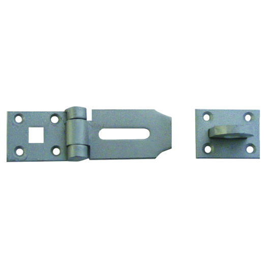 HORLYN & CO HD06, HD08 & HD010 Heavy Duty Hasp & Staple 150mm - Grey