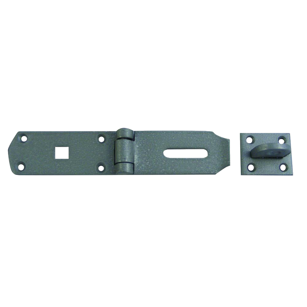 HORLYN & CO HD06, HD08 & HD010 Heavy Duty Hasp & Staple 250mm - Grey