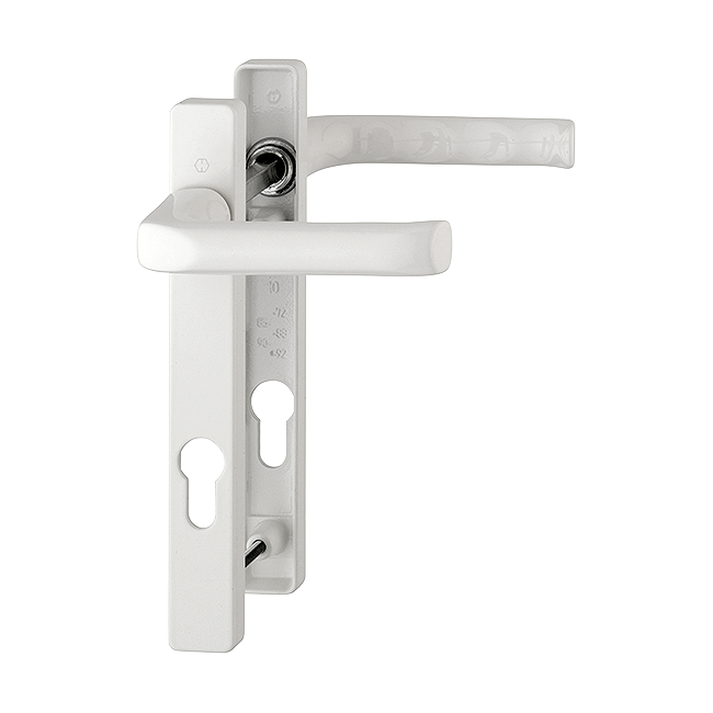 HOPPE London UPVC Lever Door Furniture 113P/366M 92mm Centres - White