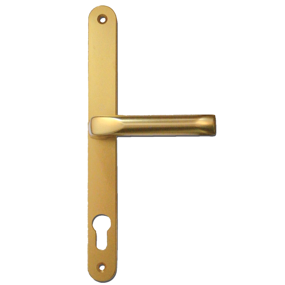 HOPPE London UPVC Lever / Moveable Pad Door Furniture 76G/3831N/113 92mm/62mm Centres - Gold