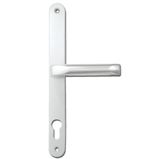 HOPPE London UPVC Lever / Moveable Pad Door Furniture 76G/3831N/113 92mm/62mm Centres - White