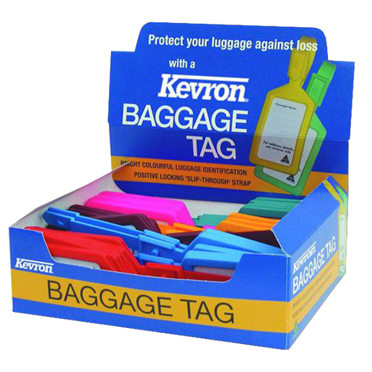 KEVRON ID4AC-30 Luggage Tag ID4AC - Assorted Colours