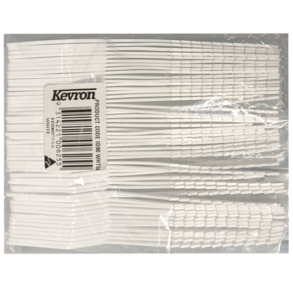 KEVRON ID90WHT Auto Dealer Tags 50 Tags - White