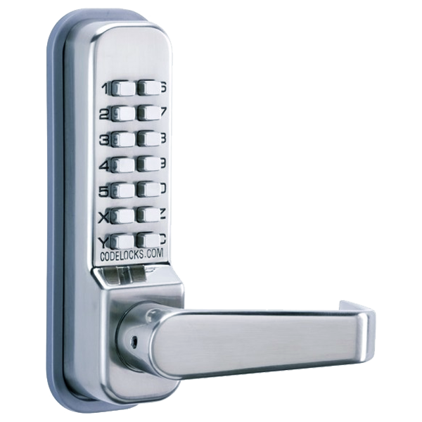 CODELOCKS CL425 Digital Lock With Mortice Lock CL425 SS - Stainless Steel