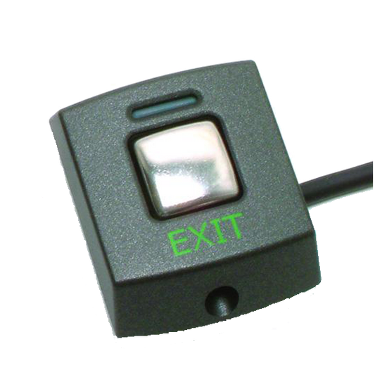 PAXTON Exit Button Plastic 336-310 38mm E38 - Black