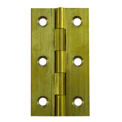 CROMPTON 0160 Solid Drawn Hinge 76mm - Polished Brass