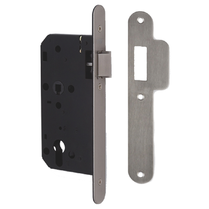 UNION JL2C24 DIN Euro Nightlatch Case 83mm Radius - Stainless Steel