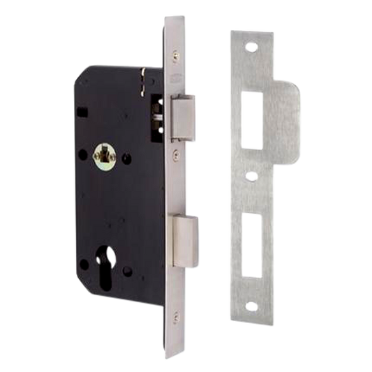 UNION JL2C26 DIN Euro Escape Sashlock 83mm Square - Stainless Steel