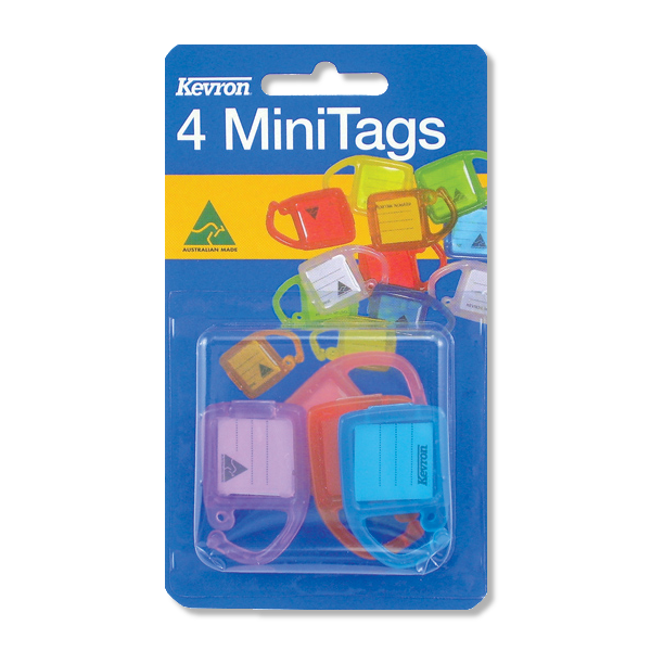 KEVRON ID33PP4 Mini Click Tag ID33PP4 - Assorted Colours