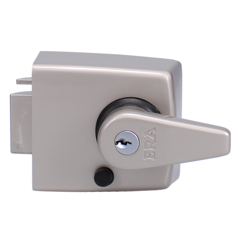 ERA 183 & 193 Deadlocking Nightlatch 60mm With Cylinder - Satin Silver