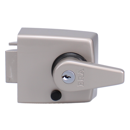 ERA 183 & 193 Deadlocking Nightlatch 60mm With Cylinder - Satin Silver