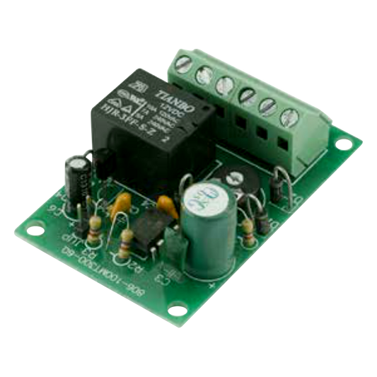 ICS 12V/24V AC/DC MT-Relay Timer Relay - Chrome Plated