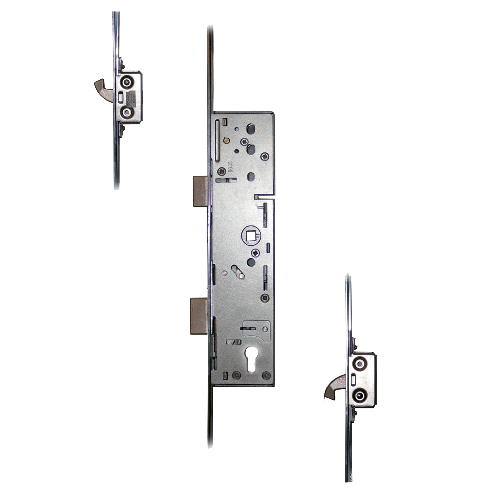 ERA Lever Operated Latch & Deadbolt Split Spindle- 2 Hook 45/92