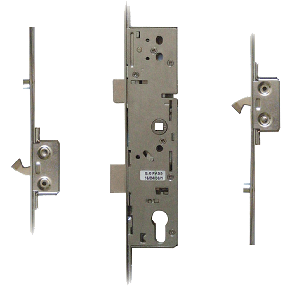 ERA Lever Operated Latch & Deadbolt Split Spindle - 2 Hook 2 Roller 35/92 Option 2