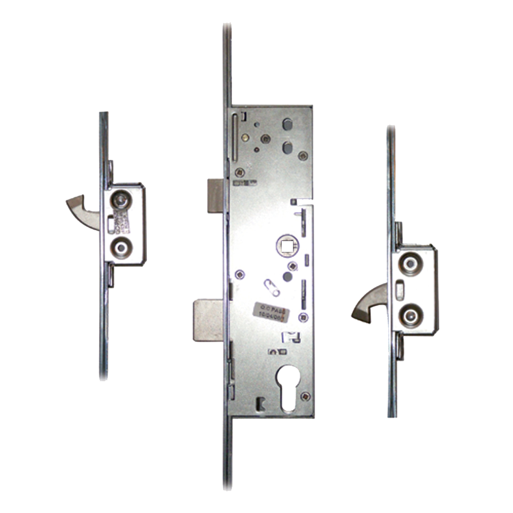 ERA Lever Operated Latch & Deadbolt Split Spindle 20mm - 2 Hook 45/92 Radius