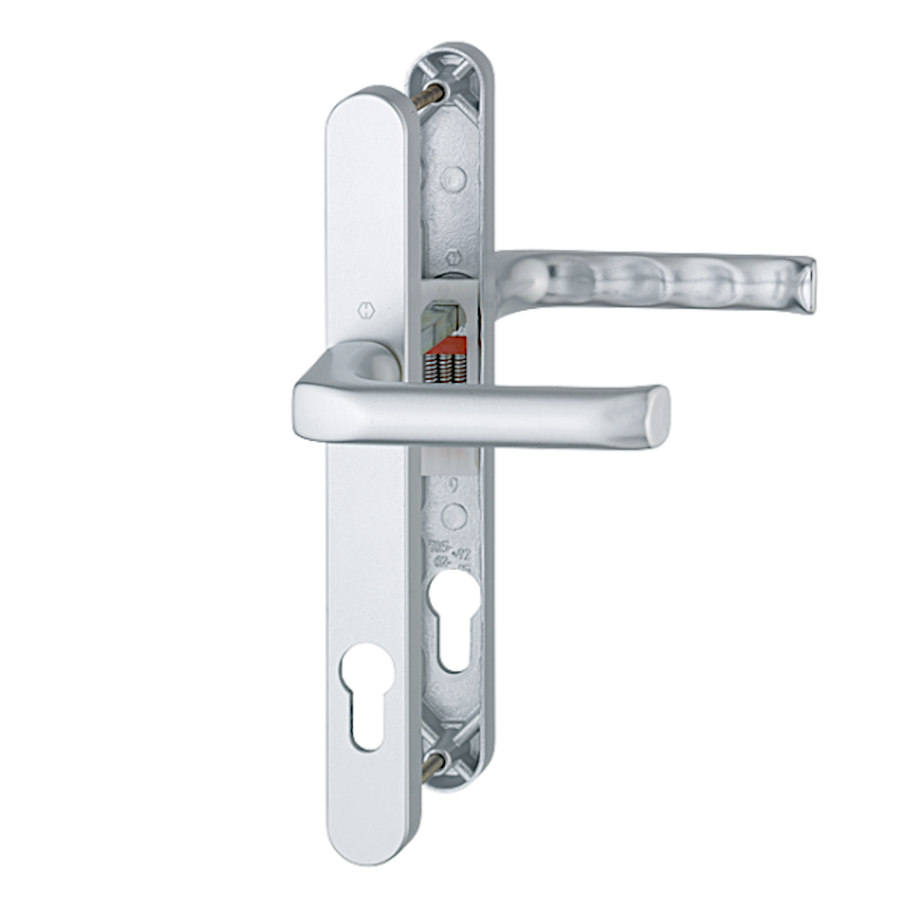 HOPPE UPVC Lever Door Furniture 1710/3623N 92mm Centres - Silver