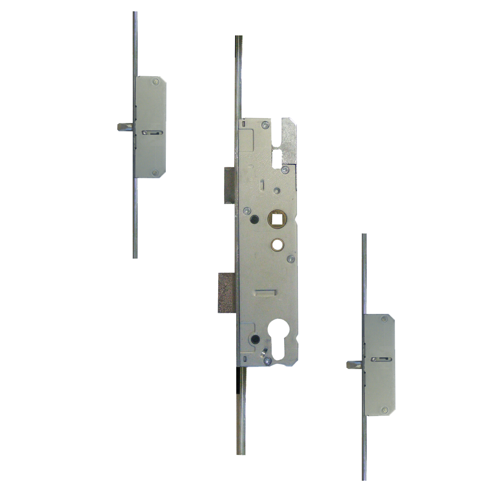 KFV Lever Operated Latch & Deadbolt Long Version - 2 Round Bolt 35/9216mm Faceplate