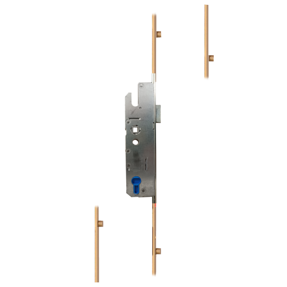 KFV Key Operated Latch & Deadbolt - 4 Roller 45/92 16mm Faceplate