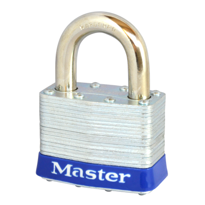 MASTER LOCK Open Shackle Unassembled Laminated Padlock 5UP Standard Shackle