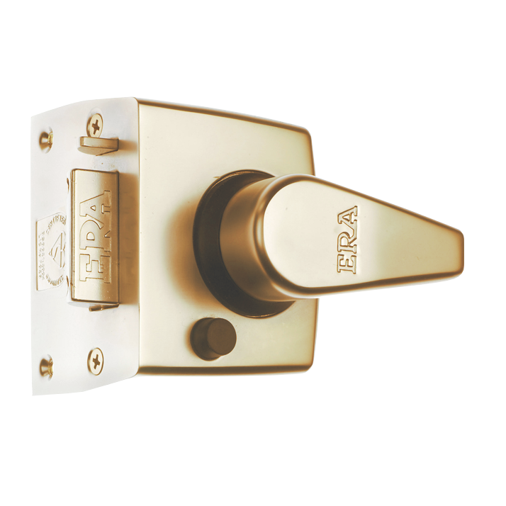 ERA 1530 & 1730 BS8621:2004 Auto Deadlocking Escape Nightlatch 40mm - Polished Brass