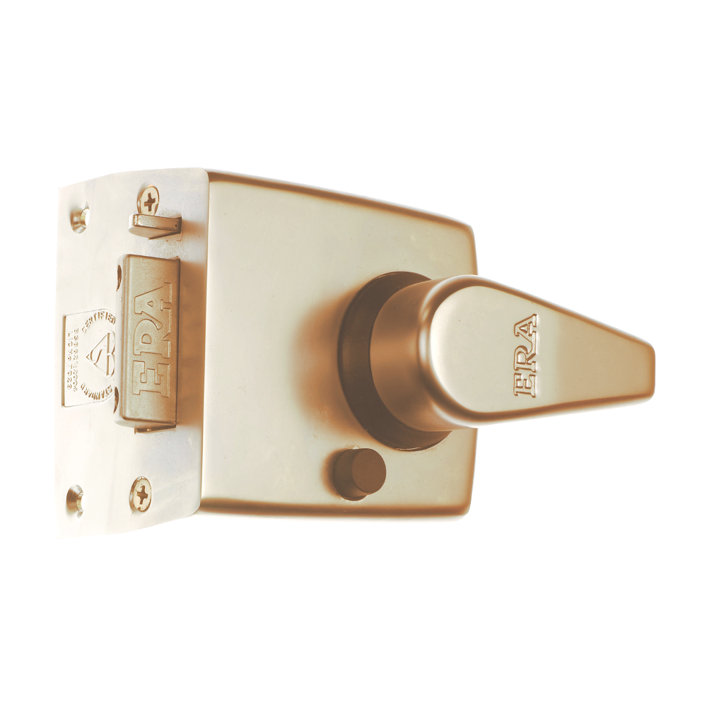 ERA 1530 & 1730 BS8621:2004 Auto Deadlocking Escape Nightlatch 60mm - Polished Brass