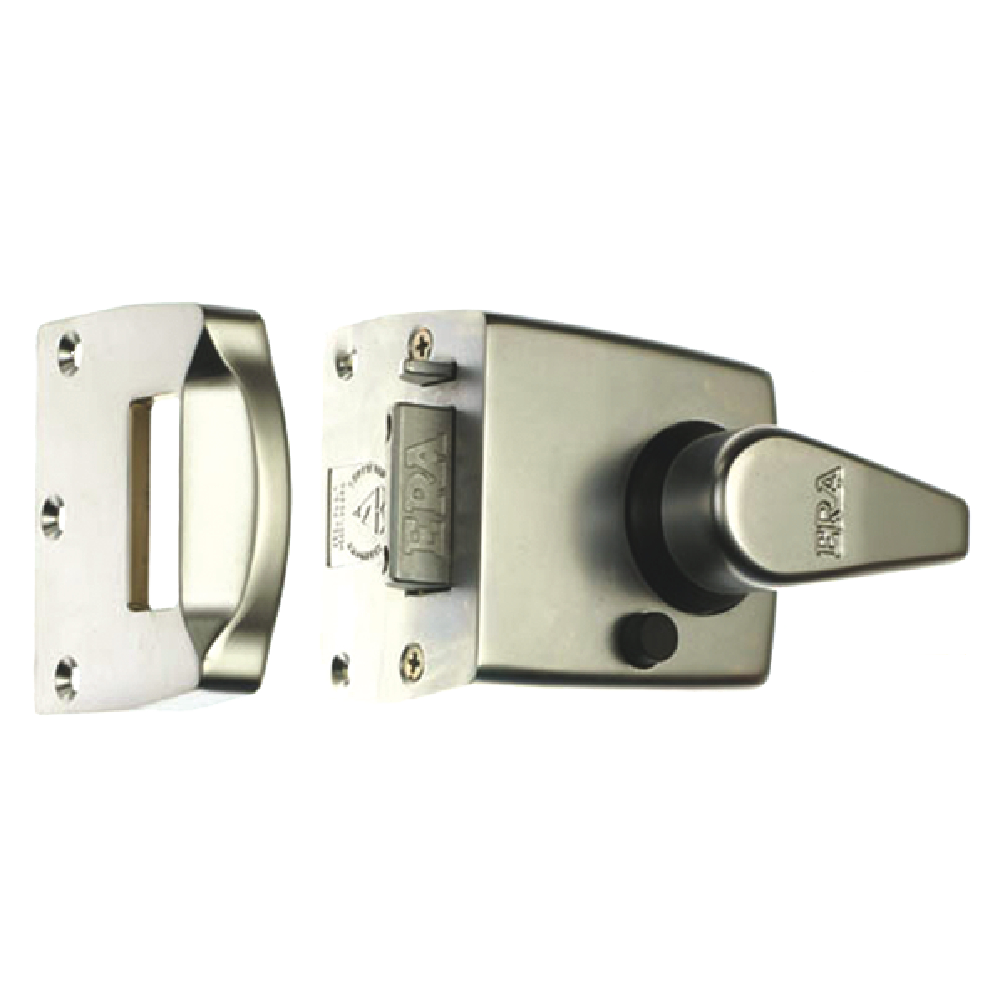 ERA 1530 & 1730 BS8621:2004 Auto Deadlocking Escape Nightlatch 60mm - Satin Chrome