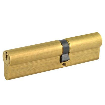 CISA C2000 Euro Double Cylinder 100mm 40/60 35/10/55 Keyed To Differ - Polished Brass