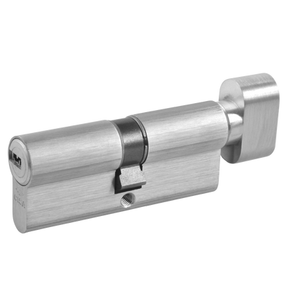 CISA Astral Euro Key & Turn Cylinder 70mm 35/T35 30/10/T30 Keyed To Differ - Nickel Plated