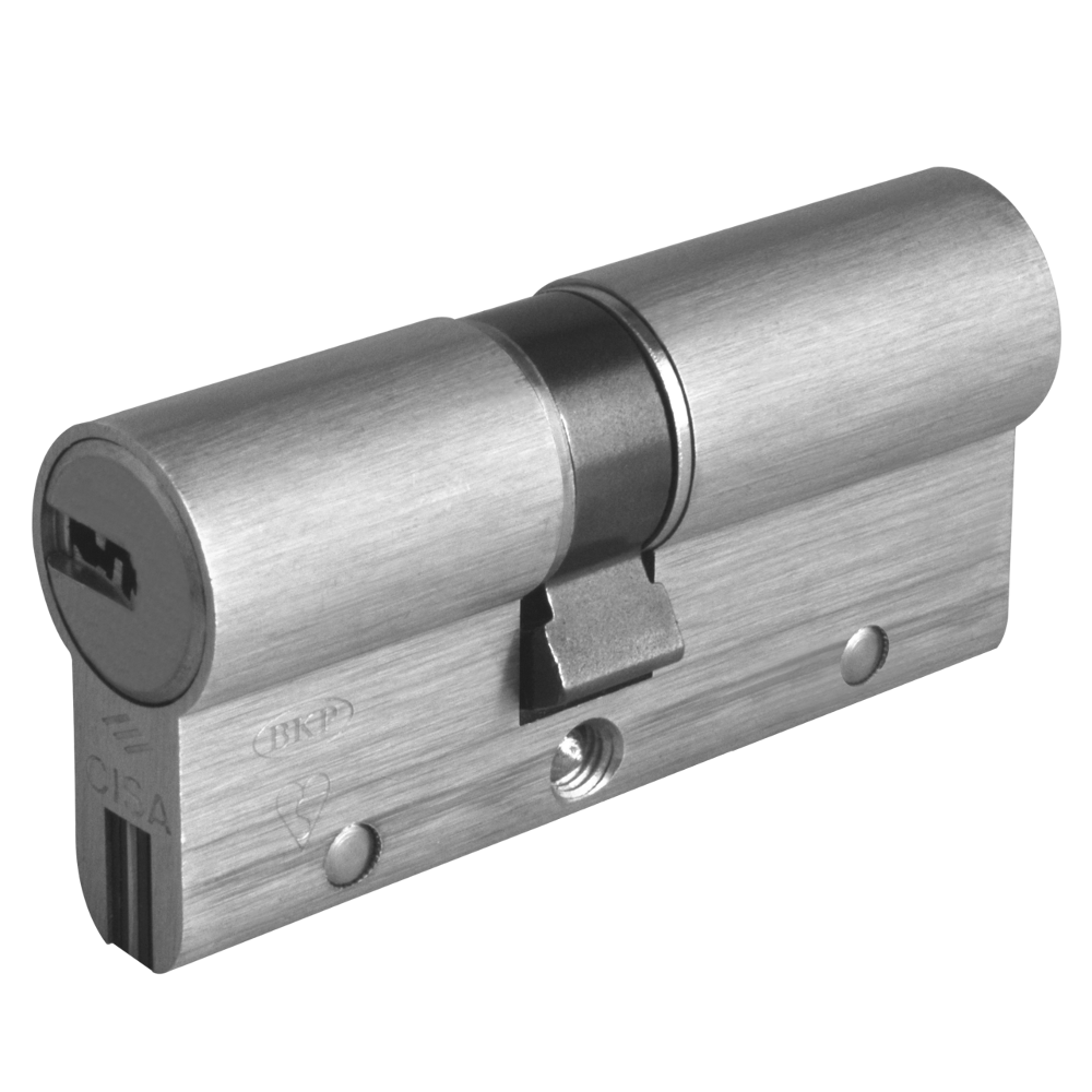 CISA Astral S Euro Double Cylinder 70mm 30/40 25/10/35 Keyed To Differ - Nickel Plated