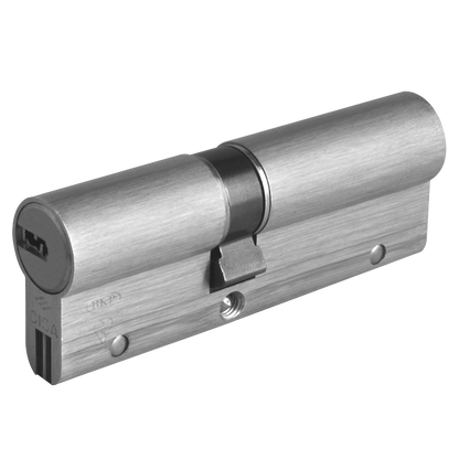 CISA Astral S Euro Double Cylinder 100mm 40/60 35/10/55 Keyed To Differ - Nickel Plated